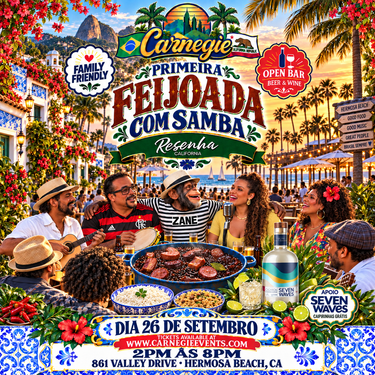 Samba e Feijoada Carnegie 2026